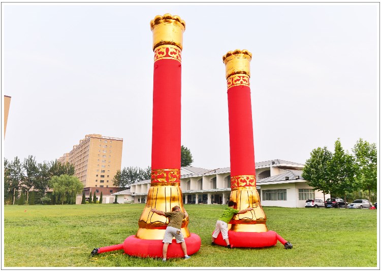 柳城庆典充气立柱